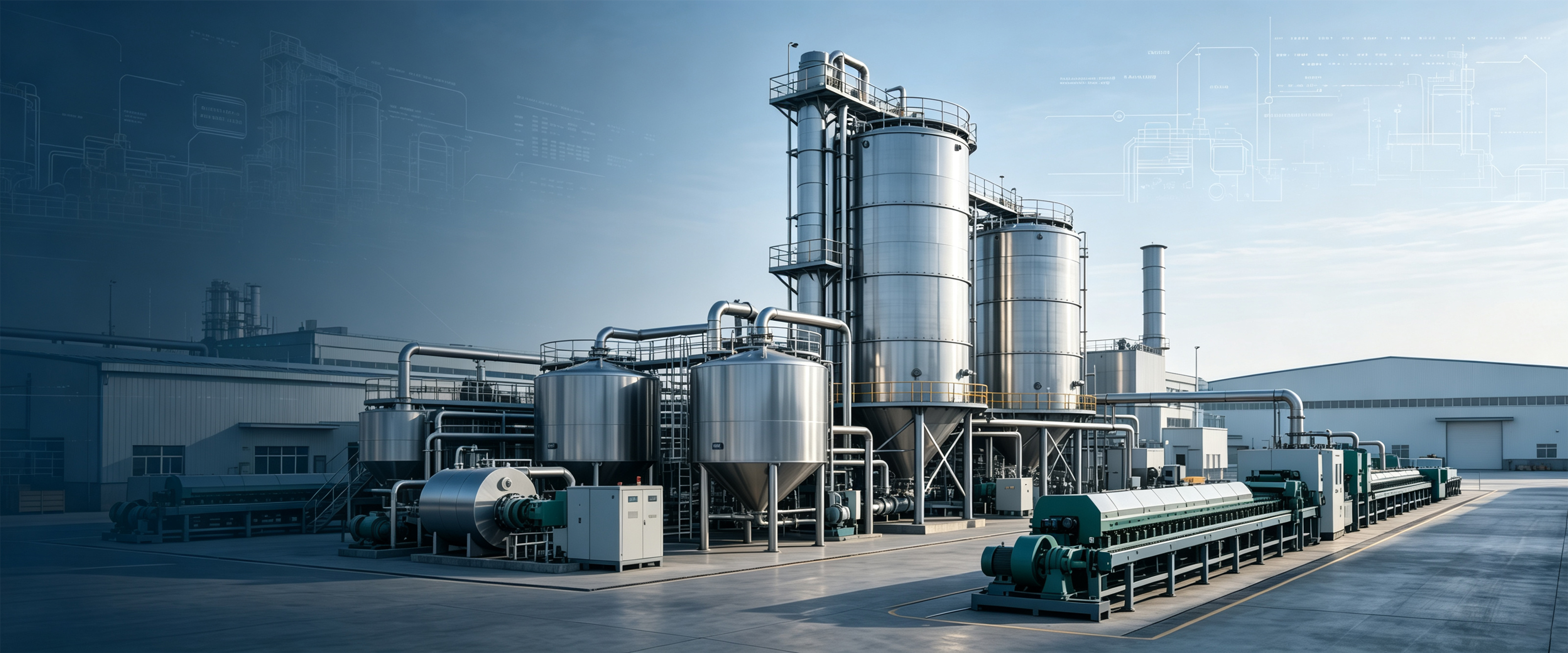 Edible oil processing machinery production scene