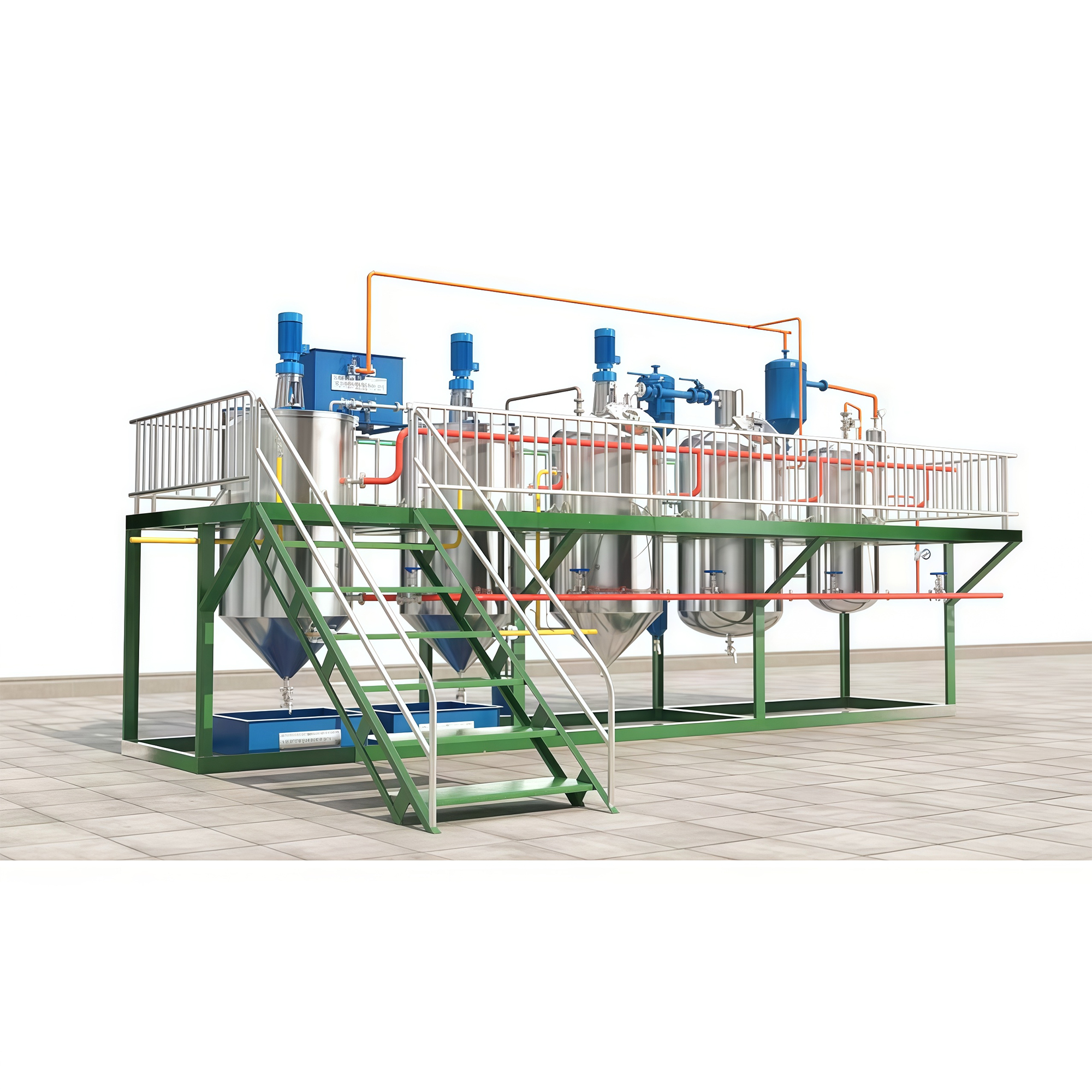 Complete Oil Refining Line